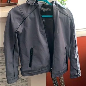 Heavy duty warm waterproof coat.